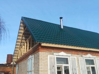 Реконструкция крыши в Озерах