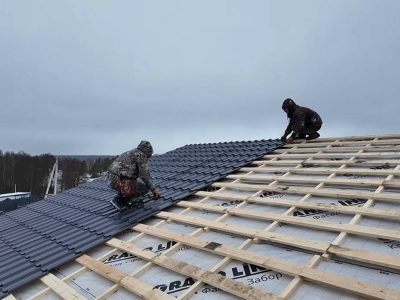 Утепление крыши, монтаж кровли в Озерах